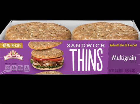 Multigrain Sandwich Rounds - calories, carbs, nutrition