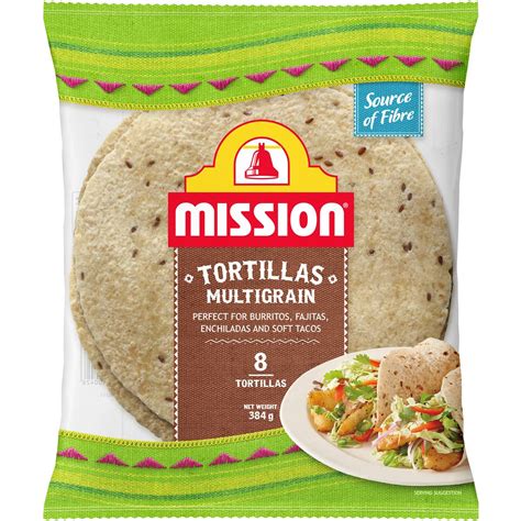 Multigrain Tortillas - calories, carbs, nutrition