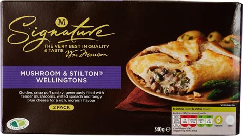 Mushroom and Stilton Wellington - calories, carbs, nutrition