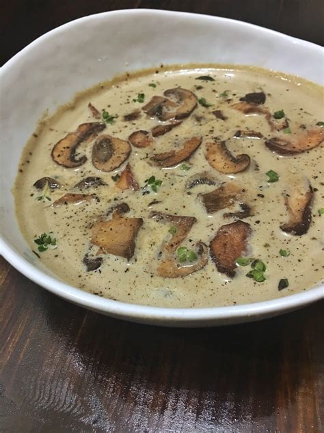 Mushroom Bisque (Mindful) - calories, carbs, nutrition