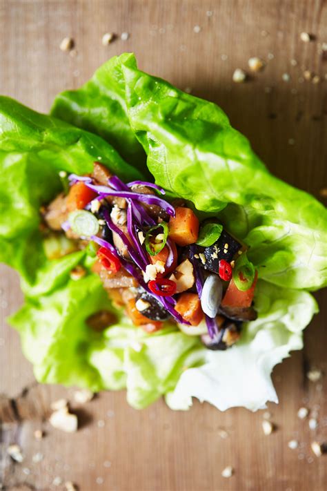 Mushroom Lettuce Wraps (70357.0) - calories, carbs, nutrition