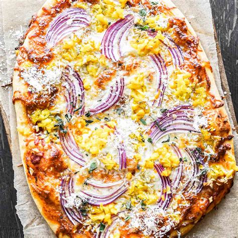 Mushroom Onion Pepperoncini Pizza - calories, carbs, nutrition