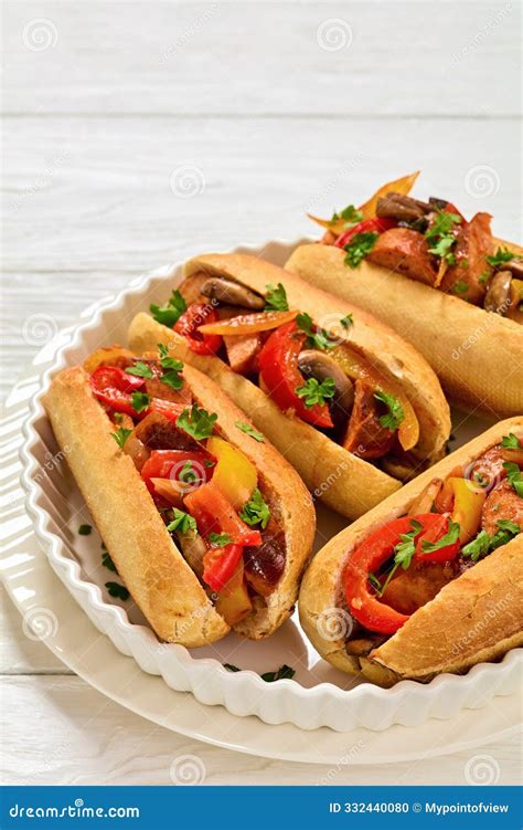 Mushroom Pepper Hoagies - calories, carbs, nutrition