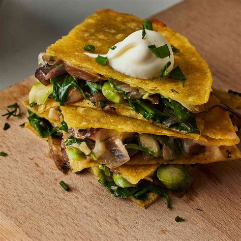 Mushroom Quesadillas - calories, carbs, nutrition