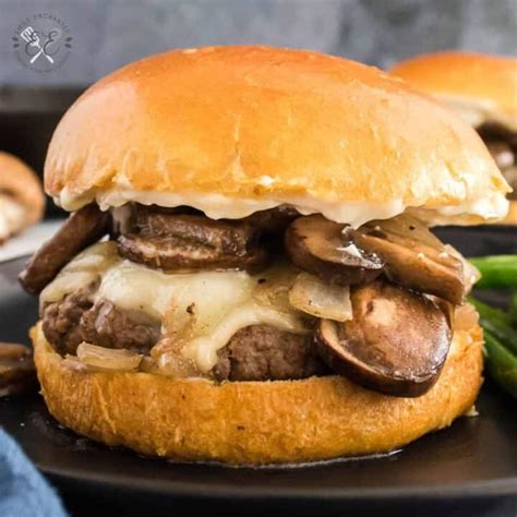 Mushroom Swiss Gourmet Burger - calories, carbs, nutrition