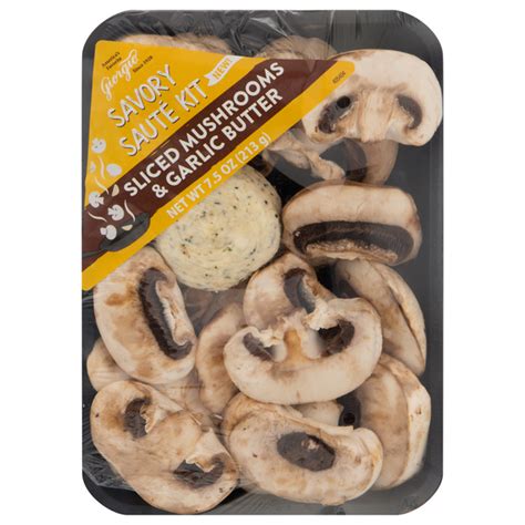 Mushrooms SautA©ed with Garlic and Parsley 1 oz - calories, carbs, nutrition