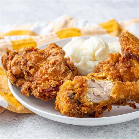 Mustard Fried Chicken - calories, carbs, nutrition
