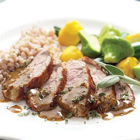 Mustard Maple Roast Pork Loin - calories, carbs, nutrition