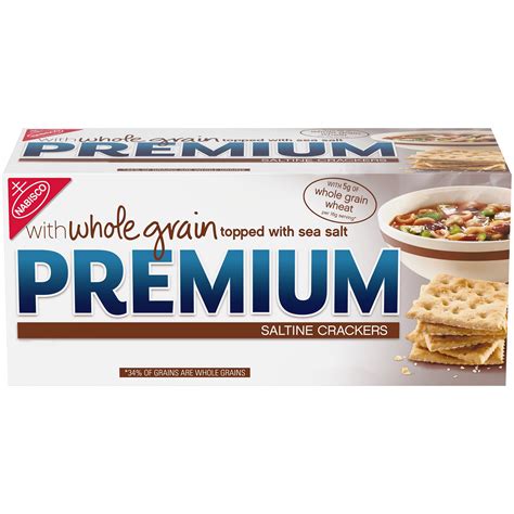 Nabisco Premium Saltines - calories, carbs, nutrition