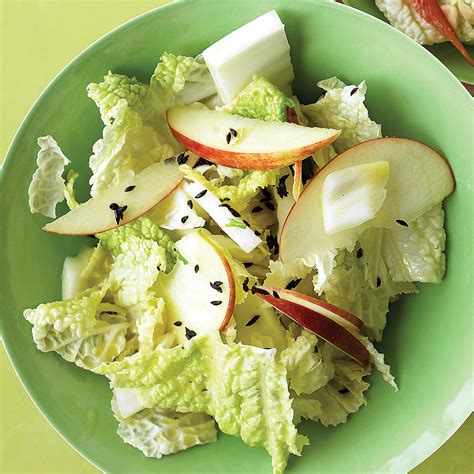 Napa Cabbage, Smoked Turkey, Apple Salad - calories, carbs, nutrition