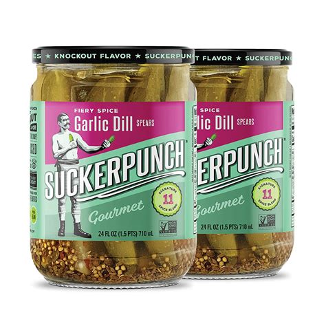 Nashville Hot Ninja Pickles (Spears) - calories, carbs, nutrition