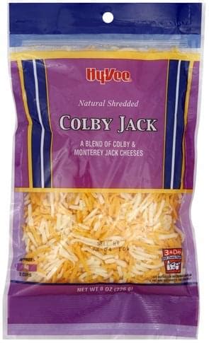 Natural Colby-Jack - calories, carbs, nutrition