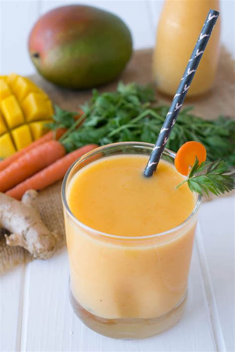 Natural Smoothie Mango Carrot Soy 32 oz - calories, carbs, nutrition