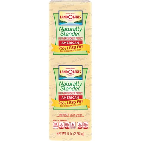 Naturally Slender Yellow American - calories, carbs, nutrition