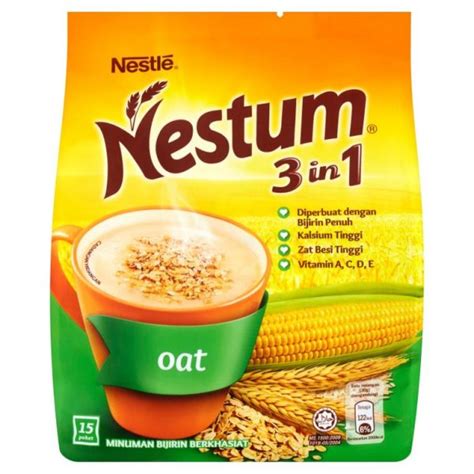 Nestum 3 in 1 Oat - calories, carbs, nutrition