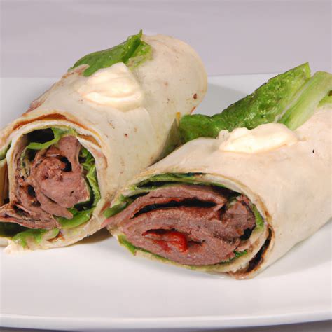 New York Roast Beef Wrap - calories, carbs, nutrition