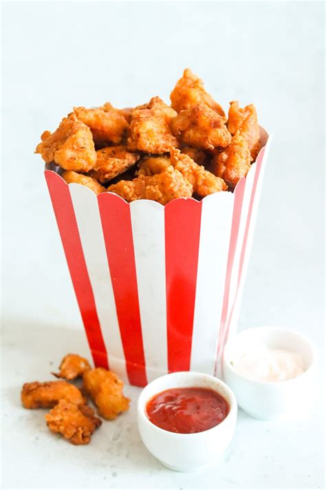 Ninja Fried Popcorn Chicken - calories, carbs, nutrition