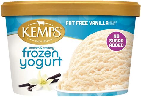 Non Fat Frozen Vanilla Yogurt - calories, carbs, nutrition