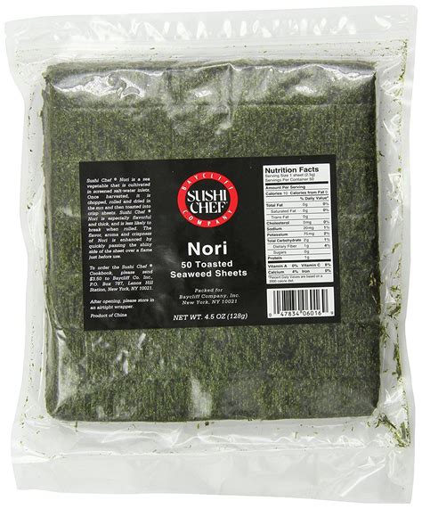 Nori Toasted Julienne 1/8" 1 Tbsp - calories, carbs, nutrition