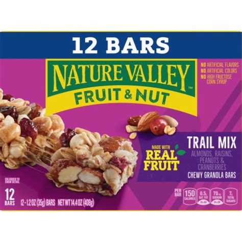 Nut and Fruit Bar - calories, carbs, nutrition