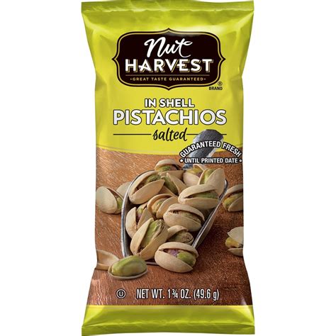 Nut Pistachio Nut Harvest 1.75 oz - calories, carbs, nutrition