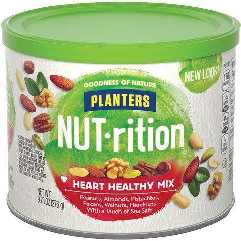 Nut-Rition Heart Healthy Mix - calories, carbs, nutrition