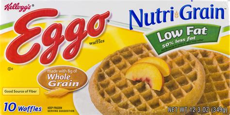 Nutri-Grain Low-Fat Waffles - calories, carbs, nutrition