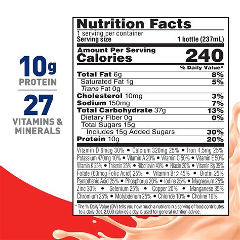 Nutritional Drink - calories, carbs, nutrition