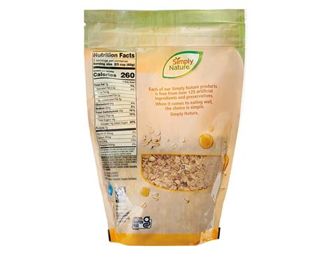 Oats and Honey Granola - calories, carbs, nutrition