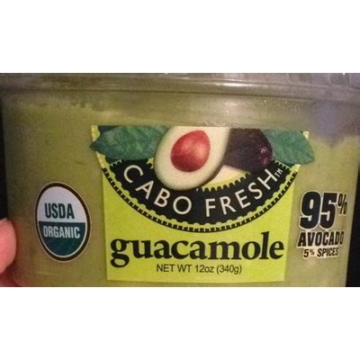 OBC Premium Topping Guacamole 2 Tbsp - calories, carbs, nutrition