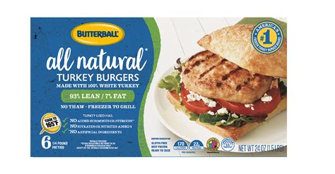 OBC Turkey Burger Fresh 5.3 oz Fried Egg Spinach & Cheddar - calories, carbs, nutrition