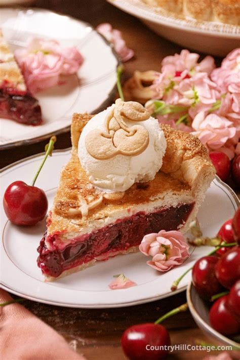 Old Fashioned Cherry Pie- Whole Pie - calories, carbs, nutrition