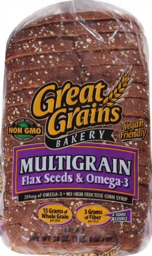 Omega and Grain Bread - calories, carbs, nutrition