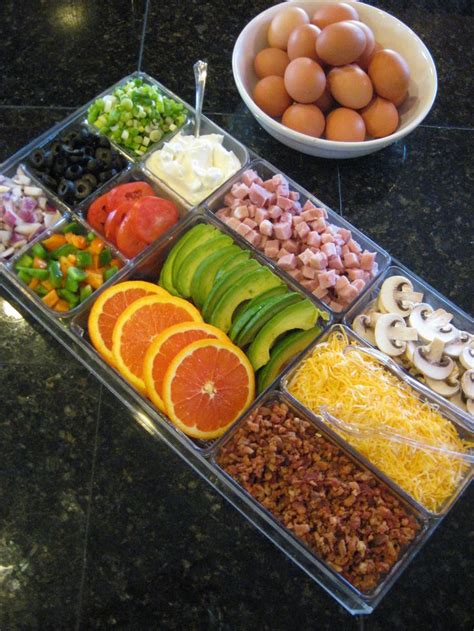 Omelet Bar - calories, carbs, nutrition