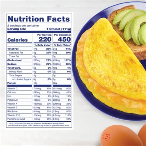 Omelette-3 Cheese - calories, carbs, nutrition