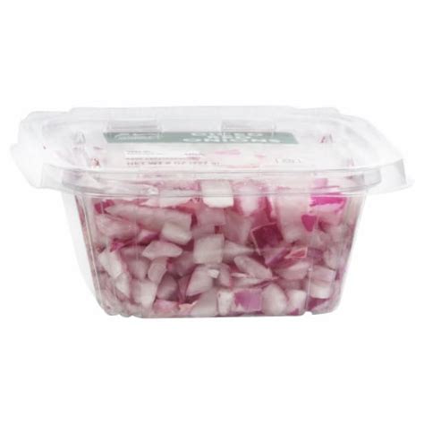 Onion Red Diced 1/4" 2 oz - calories, carbs, nutrition