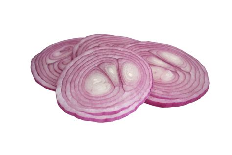 Onion Red Sandwich Slice 1/4" 1/2 oz - calories, carbs, nutrition