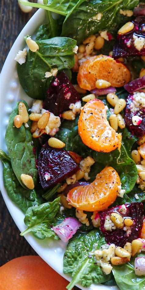 Orange Beet Nut Salad - calories, carbs, nutrition