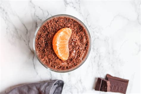 Orange Chocolate Mousse - calories, carbs, nutrition