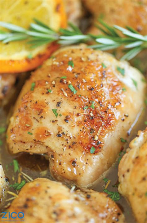 Orange Rosemary Chicken with Gremolata - calories, carbs, nutrition