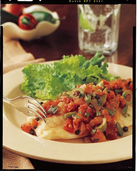 Orange Roughy Veracruz - calories, carbs, nutrition