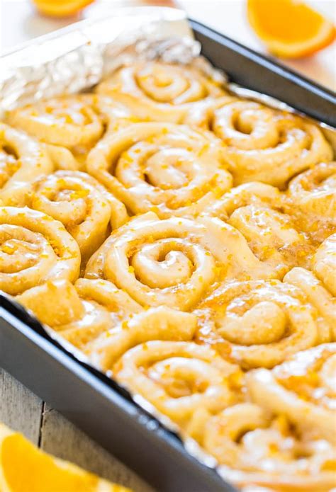 Orange Sweet Rolls - calories, carbs, nutrition