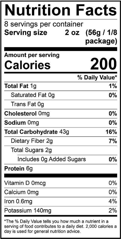 Orecchiette Pasta - calories, carbs, nutrition