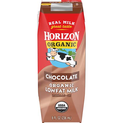 Organic Chocolate Reduced Fat Milk - calories, carbs, nutrition