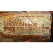 Organic Oatmeal Sandwich Bread - calories, carbs, nutrition