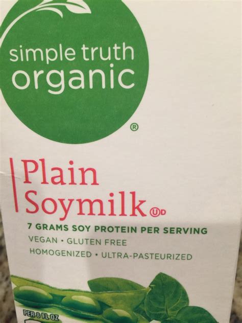 Organic Plain Soymilk - calories, carbs, nutrition