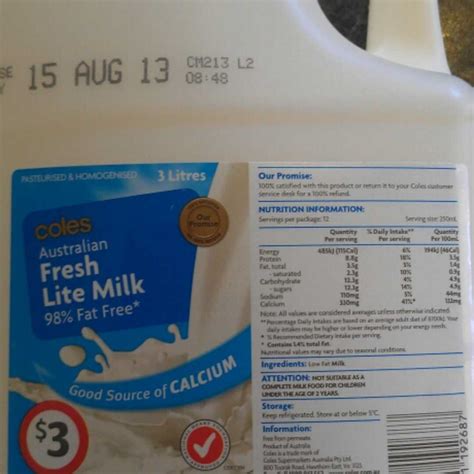 Organic Semi Skimmed Milk - calories, carbs, nutrition