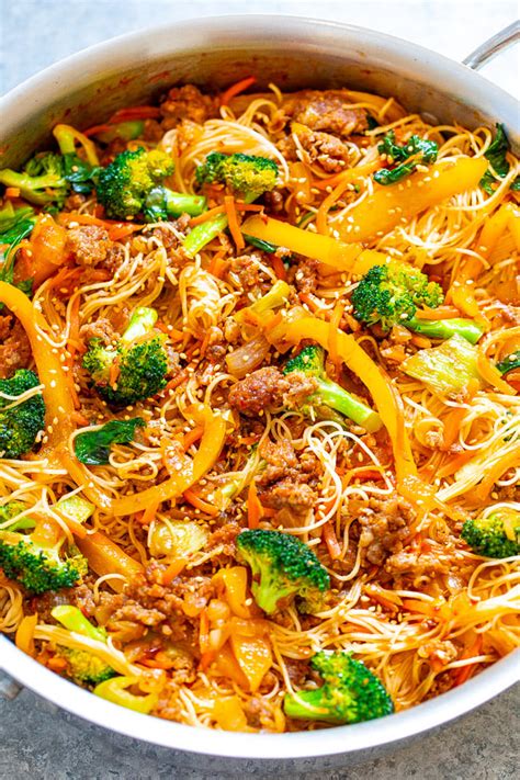 Oriental Pork Noodles - calories, carbs, nutrition
