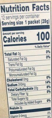 Original Grits - calories, carbs, nutrition