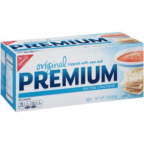 Original Premium Saltine Crackers - calories, carbs, nutrition